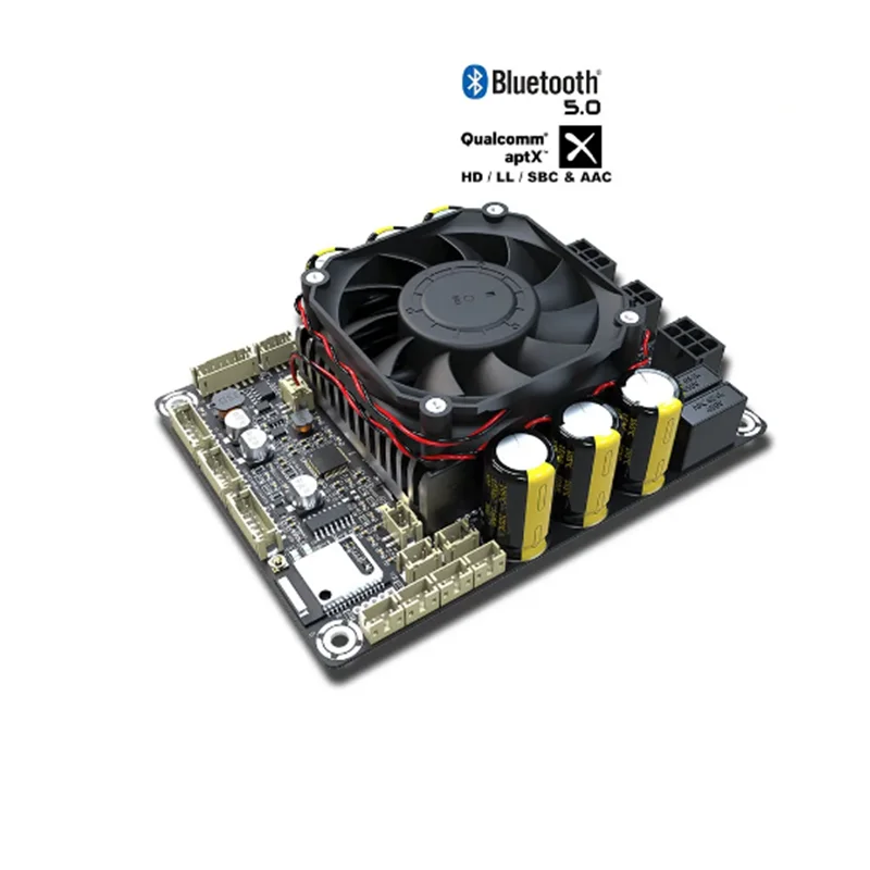 

4x100 Вт/2x100 Вт + 1x200 Вт/2x200 Вт ADAU1701 DSP Bluetooth 5,0 I2S Класс D плата аудиоусилителя 4,0/2,1/2,0 система-JAB5