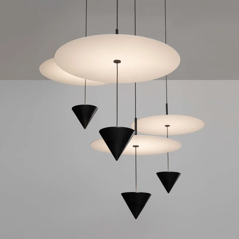

Акриловые подвесные лампы в виде линий, скандинавский дизайнерский светильник для гостиной, спальни, современный простой подвесной светильник для столовой, семейный Декор
