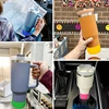 1/2PC 7.5cm Silicone Cup Boot Bottom Anti-slip Protective Sleeve Cover For Stanley 40oz Tumbler Thermos Cup 30oz Water Bottle 5