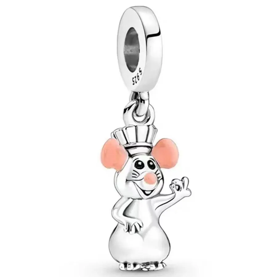 Potdemiel Pure Silver Card Charm Pendant