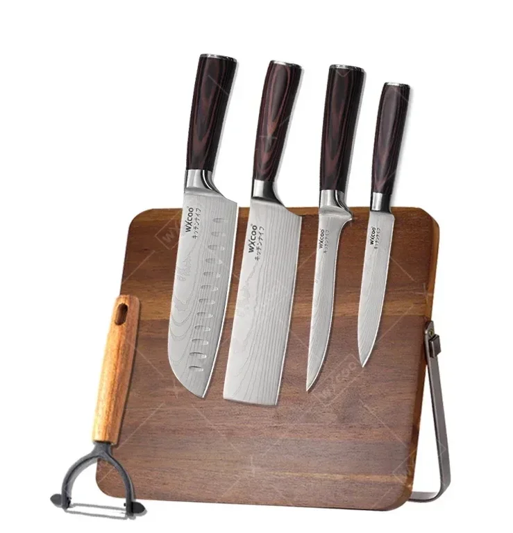 Sde9f8f135bfb48e284da2039983127b2M küchexyz.de Best Price | Fast Delivery |Quality Product Long Magnetic Knife Block Acacia Wooden Kitchen Knife Holder Kitchen Counter Strong Enhanced Magnets Stands Storage Knife Holder
