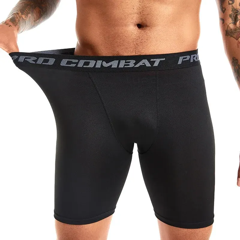 Men's Sports Shorts Quick Dry Compression Bottoms Basketball Fitness Running Training