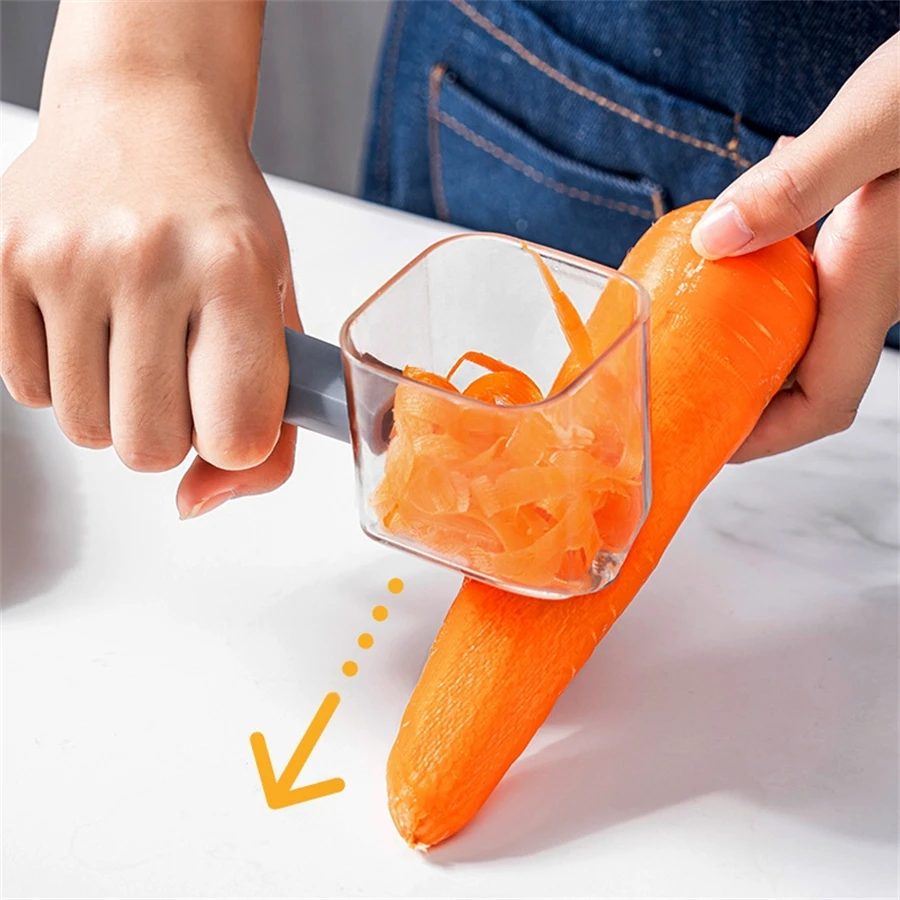 

Creative Paring Knife With Storage Vegetable Fruit Peel Peeler Apple Peeling Supplies Household Peeling Knife