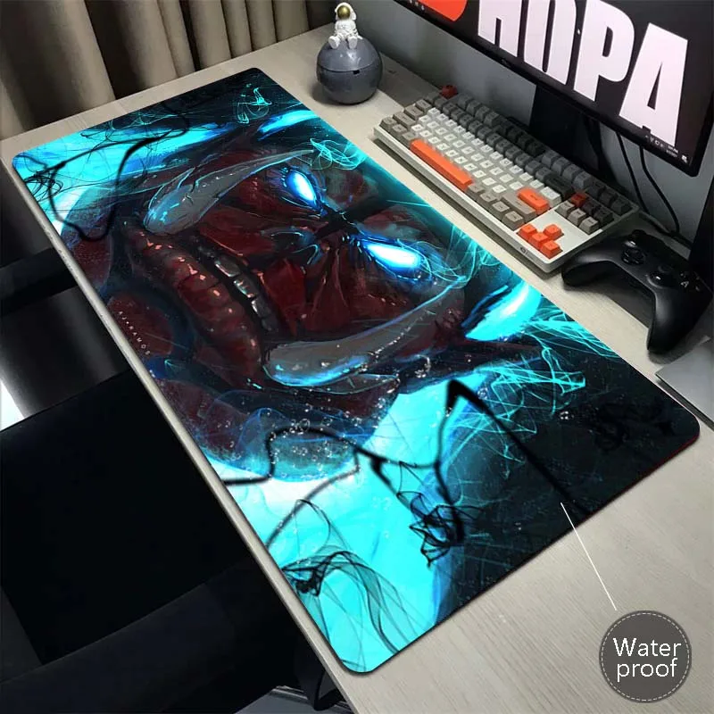 

Waterproof Solo Leveling XXL Large Mouse Pad Rubber Gamer Mousepad Office Accessories for Desk Mat Game Keyboard Pads 900x400mm