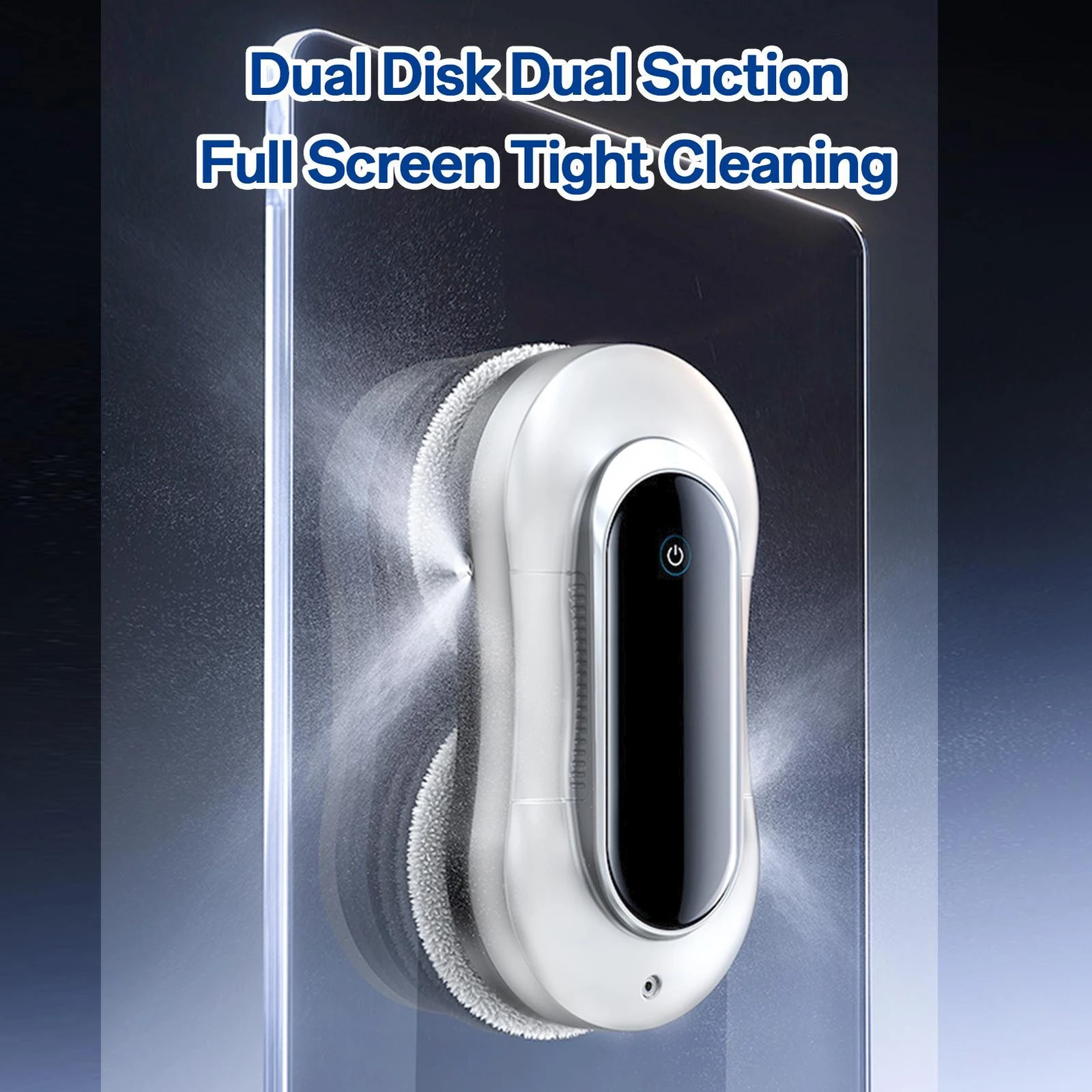 Intelligent remote control automatic cleaning tool water spray window cleaner