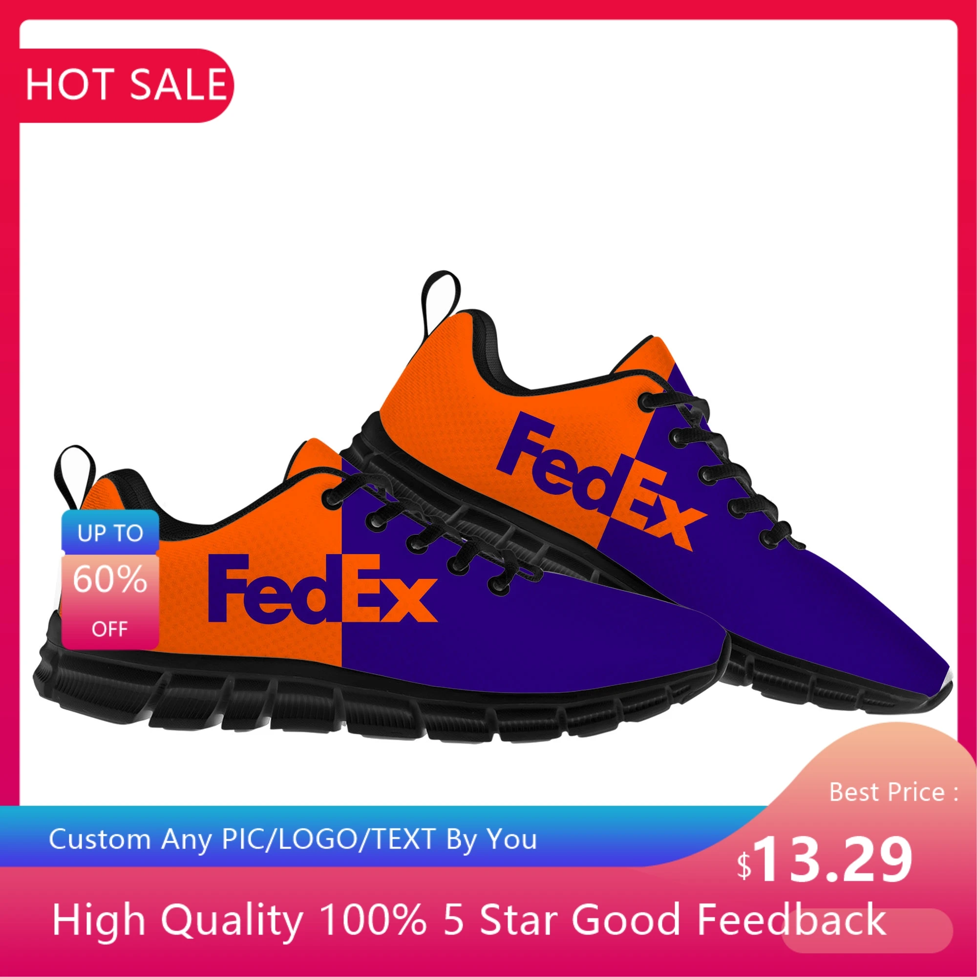 

Спортивная обувь FedEx для мужчин, женщин, подростков, детей, детские кроссовки, высокое качество, США, курьер, повседневные кроссовки, обувь на заказ