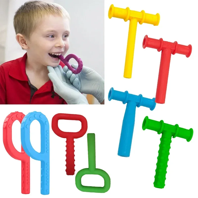 Kid Chewing Tube Speech Teeth Therapy Massager