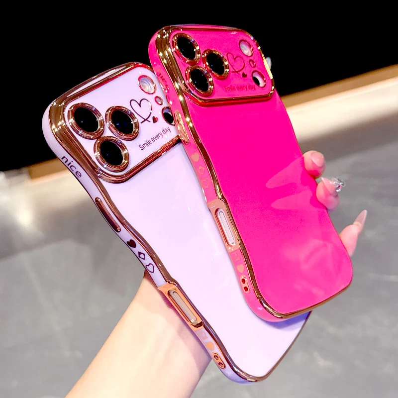 เคสโทรศัพท์นิ่มลายคลื่น สุดชิค ใส่ได้ทุกรุ่น iPhone