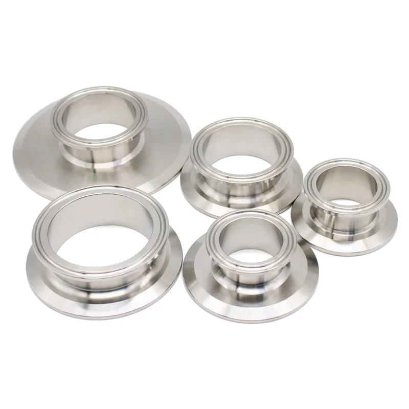 Tri Clamp Reducer End Cap 1.5 2 2.534 SS304 Stainless Steel 50.5mm 64mm 77.5m Ferrule Sanitary Homebrew Beer Pipe Fitting 1 5 2 ss304 stainless steel sanitary clip butterfly valve 2 clamp 2 gasket