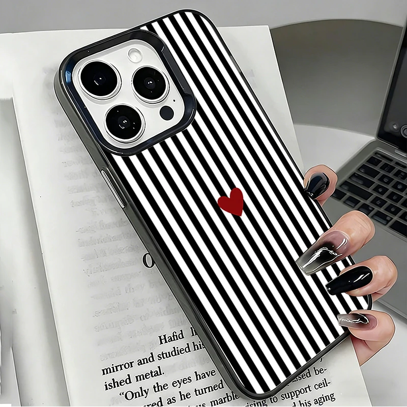 Chic Love Heart Design Phone Case - Cute and Stylish Protection Cover