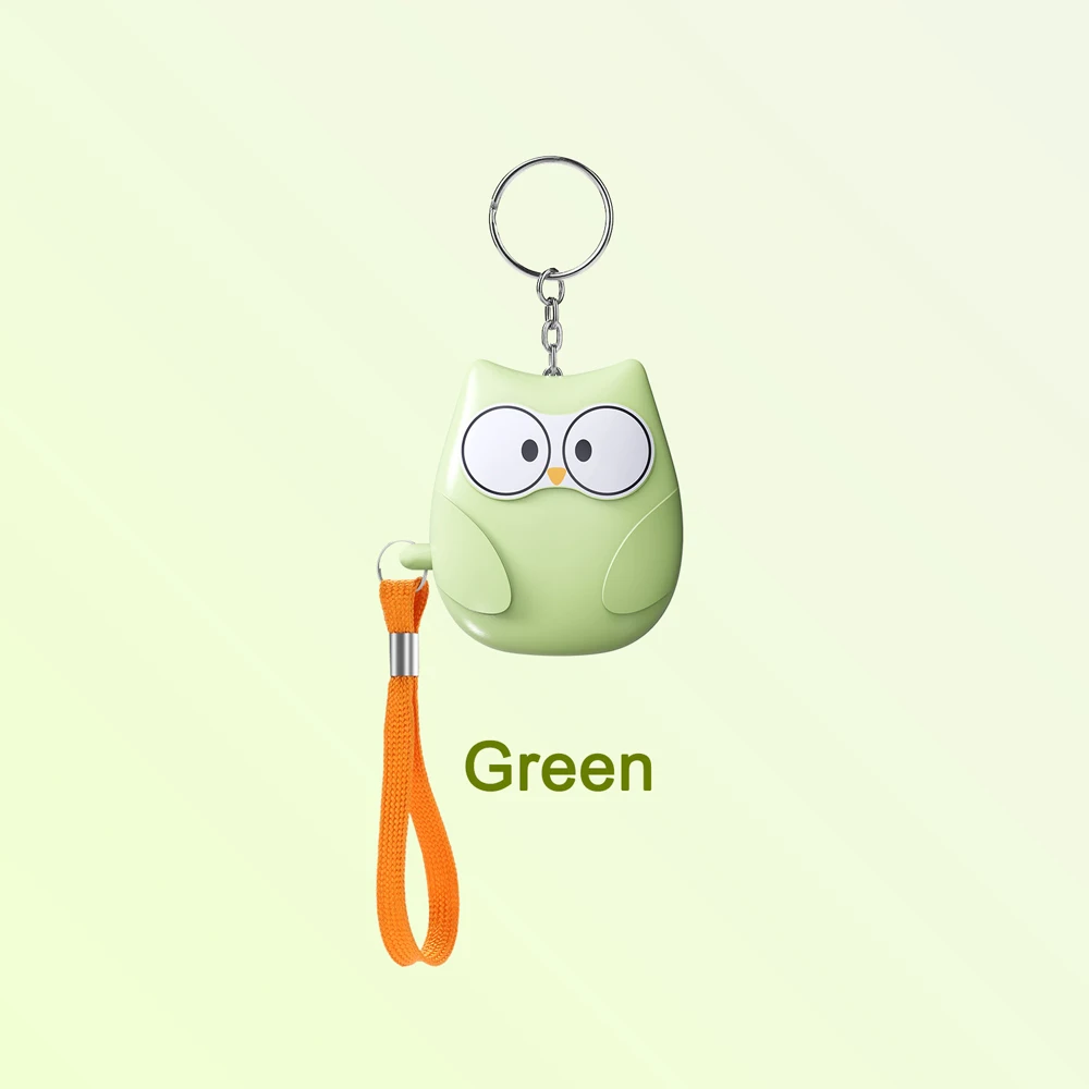 Alarma de seguridad Personal para mujer, llavero de autodefensa de 130dB con luz LED estroboscópica, dispositivos seguros de seguridad de emergencia Personal K, 1 ud.