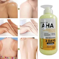 a 500ml Whitening Body Lotion Hydroxy Acids+Vitamin C&E See Results In 3 Days Moisturizing Lightening Body Cream Lotion Skin