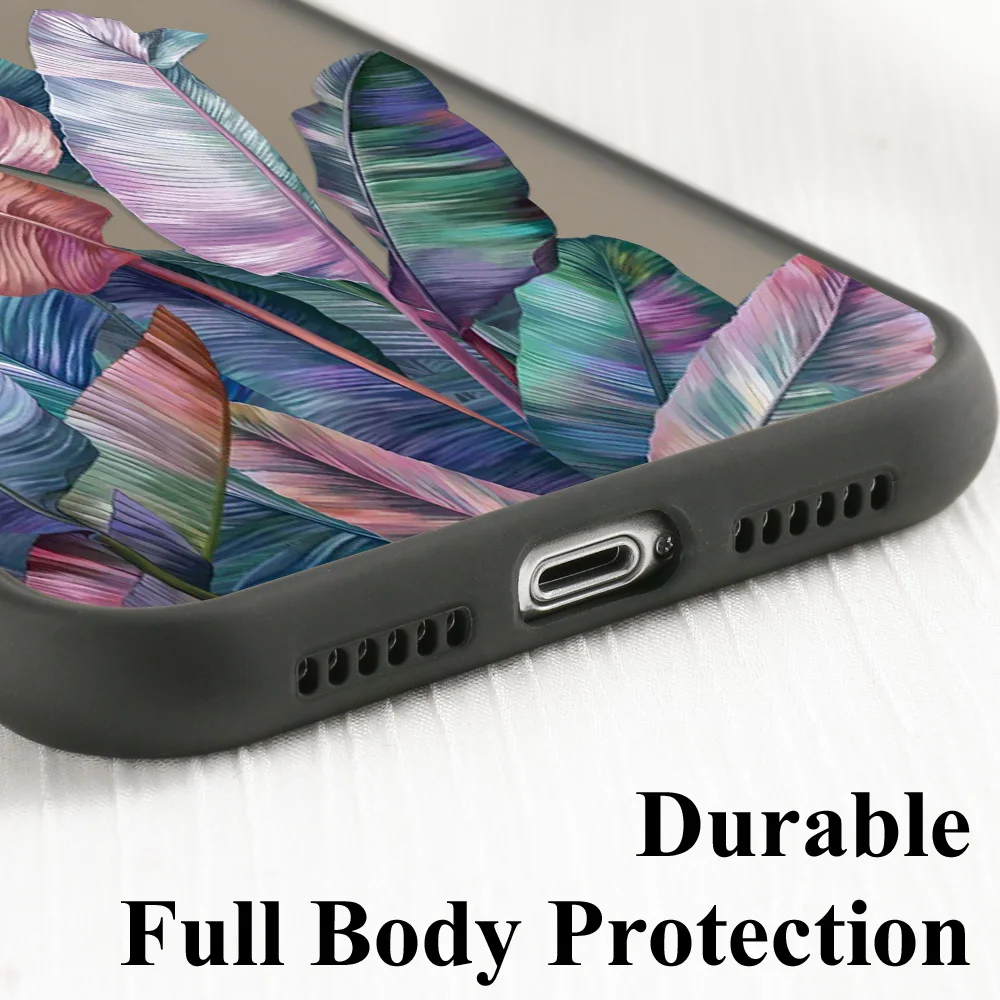 Palm tree Leaves Phone Case For Samsung A54 5G Cases Samsng A 54 A55 A35 A34 A53 A52S A33 A32 A50 A51 A23 A22 A14 A13 A05S Cover