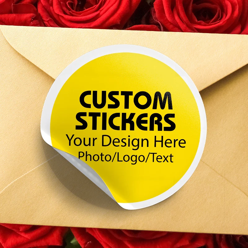 Custom Design Personalized Stickers | DIY Decals for Home Decor & Celebration Essentials