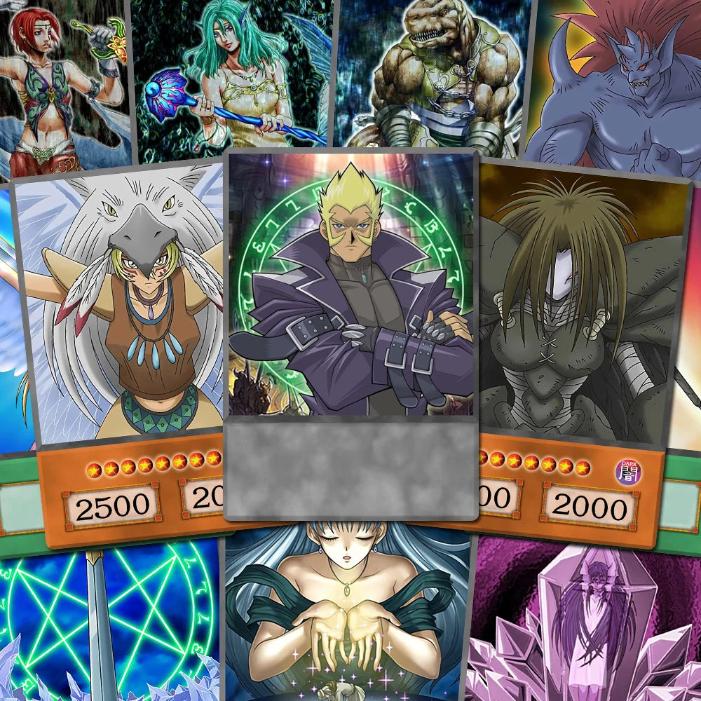 50pcs/set YGO Rafael Anime Style Cards Guardian Eatos Dreadscythe ...