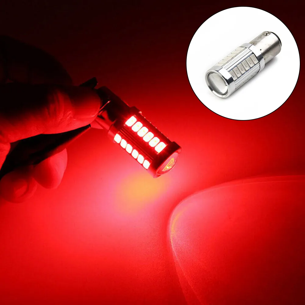 2 Ampoules LED 1157 BAY15D 6V Blanc 6000K - Pour Feux Arrière/stop - 17 LEDs 5630 - Neuf