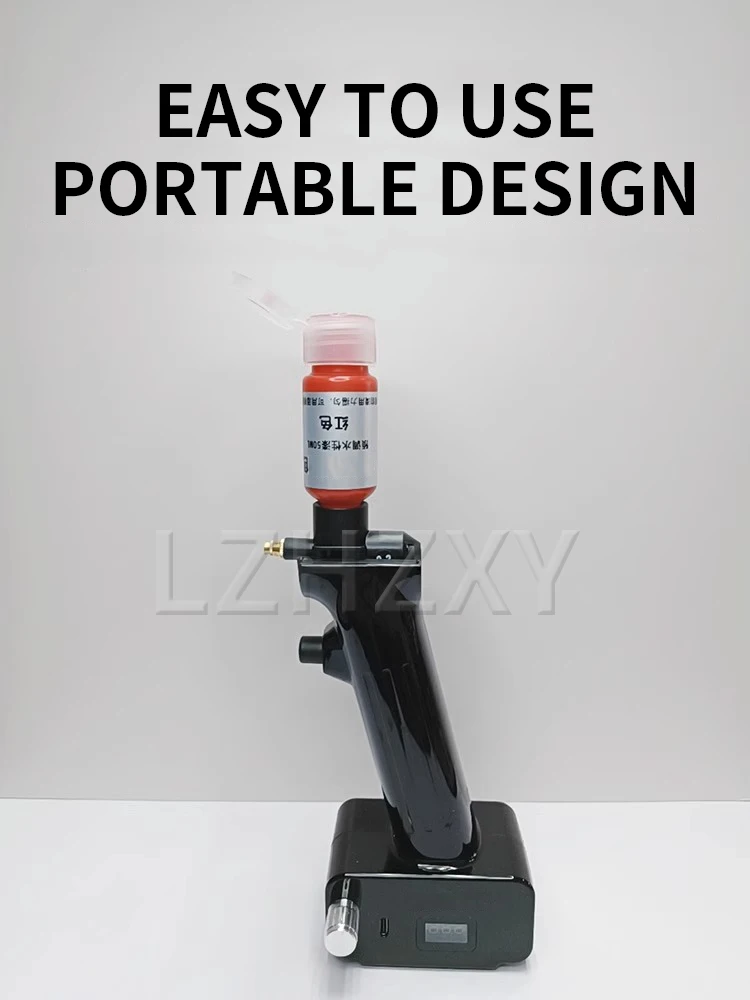 No-clean airbrush gun, model spray painting, air pump acrylic paint painting, po
