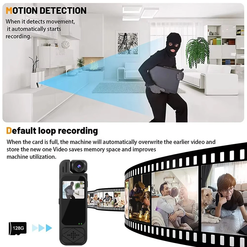 HD 1080P Digital Video Recorder Camera