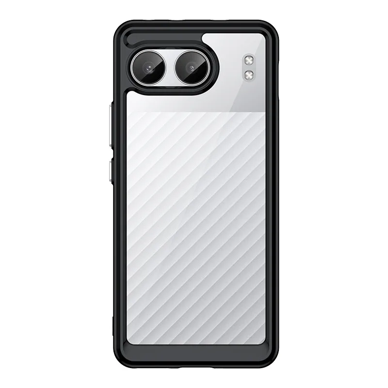 Enhanced Protective Phone Case with Acrylic Back and TPU Bumper