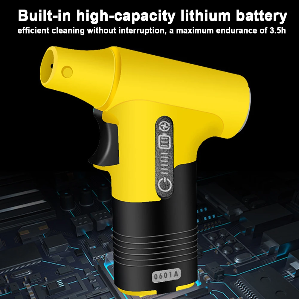 120000RPM/130000RPM Brushless Jet Fan High Power Turbofan Dust Blower Compressed Air Duster 3 Speed Blowing-suction Air Blower 2
