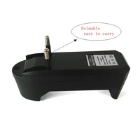 EU/US Plug Universal Charger For 3.7V 18650 18350 26650 16340 14500 Li-ion Rechargeable Battery Single Slot Automatic Charger 5