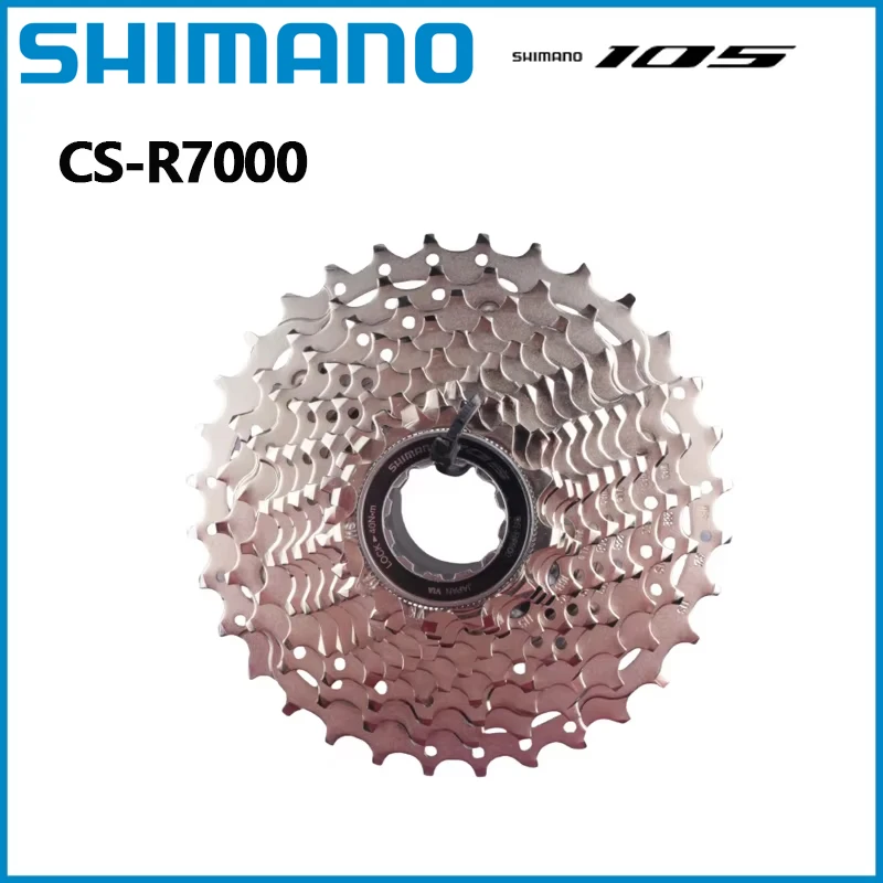 Bicycle Cassette SHIMANO 105 R7000 11 Speed Road Cassette Sprocket 11-28T 11-30T 11-32T 11-34T 11S HG K7 105 R7000 Series Original Road Bike Part