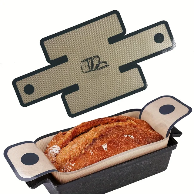 Silicone Bread Loaf Pan for 22.86x12.7 cm Baking Pans - Food Grade, Non-Stick, Easy to Clean, High-Temperature Resistant Silicone Bread Loaf Pan for 22.86x12.7 cm Baking Pans - Food Grade, Non-Stick, Easy to Clean, High-Temperature Resistant