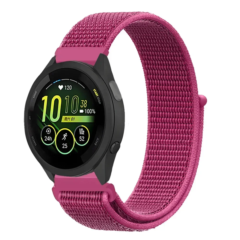 Nylon Sport Strap Bracelet - 20/22mm Adjustable Wristband