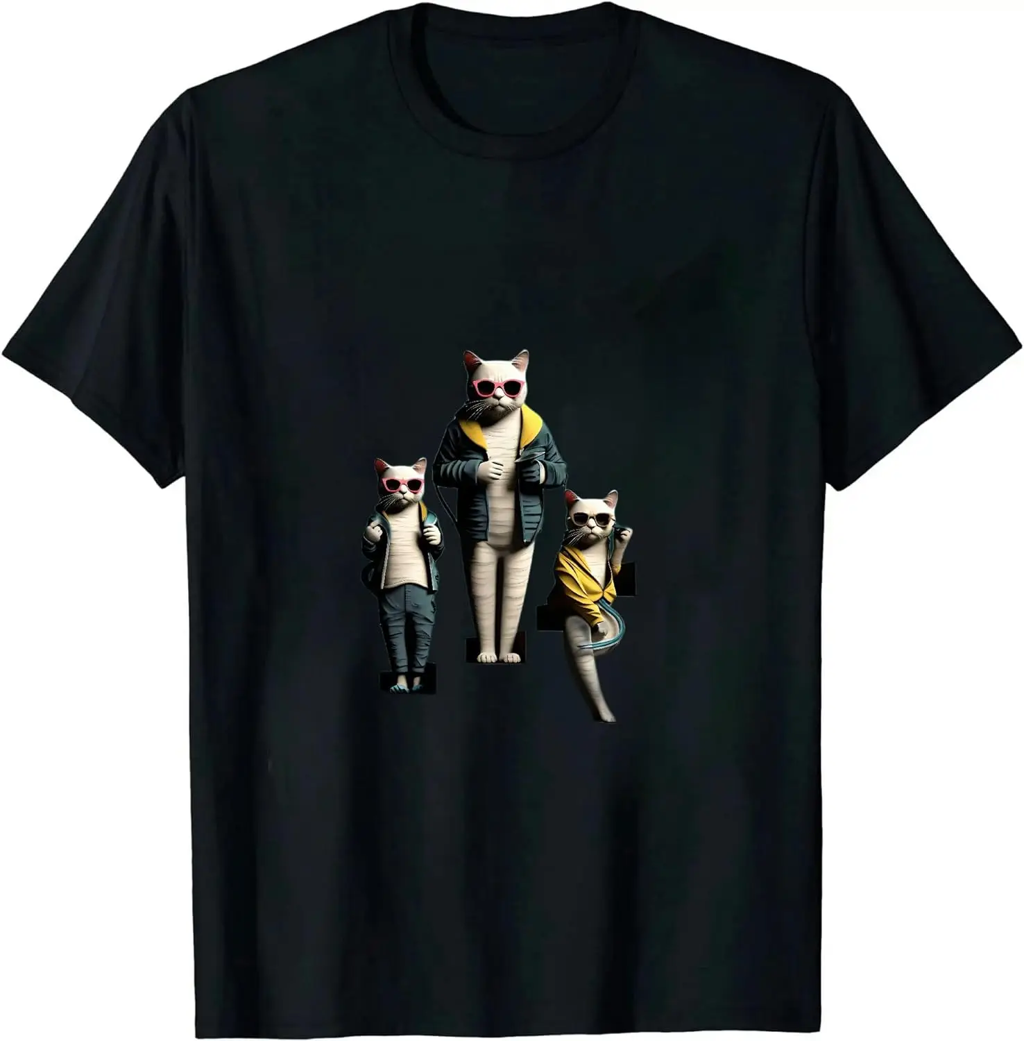 

Cat T Shirt for men