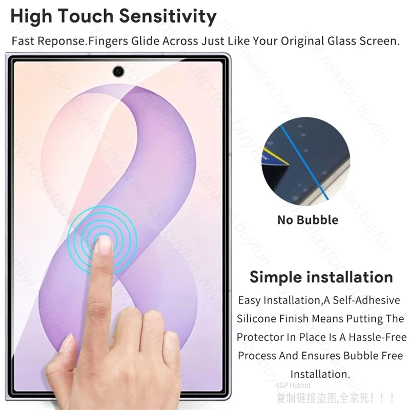 Premium 9H Clear Tempered Glass Screen Protector