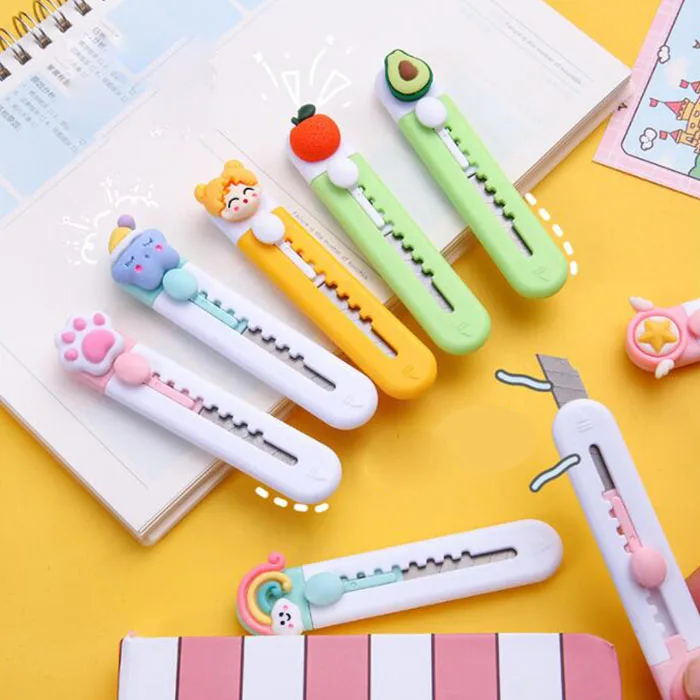 36-pcs-lot-cat-paw-avocado-fruit-utility-knife-cute-paper-cutter-cutting-paper-razor-blade-office-school-supply-stationery-gift