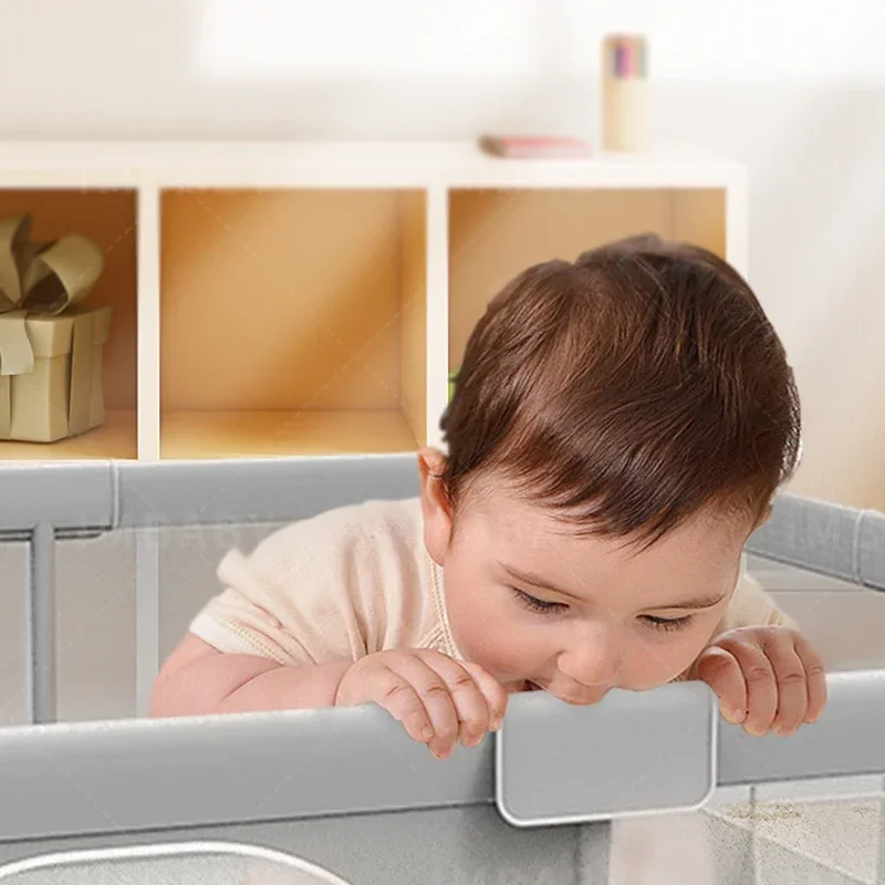 IMBABY Baby Playpen Gray Baby Activity Fence Large Playground Safety Activities for Babies Games Park Playpen for Children baby playpen