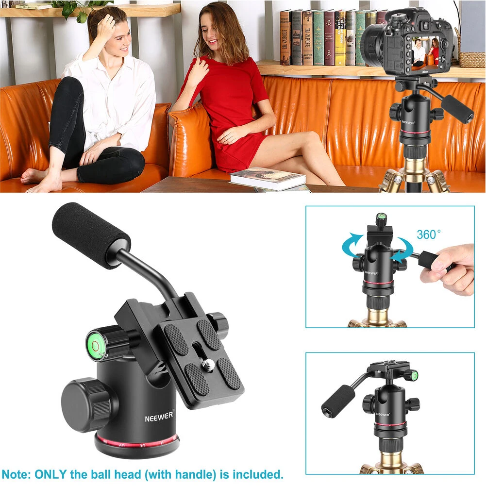 65mm 75mm Half Ball Flat To Bowl Adapter Converter Riser Half Ball Flat Bowl Type Converter Adapter for Camera Tripod Fluid Head