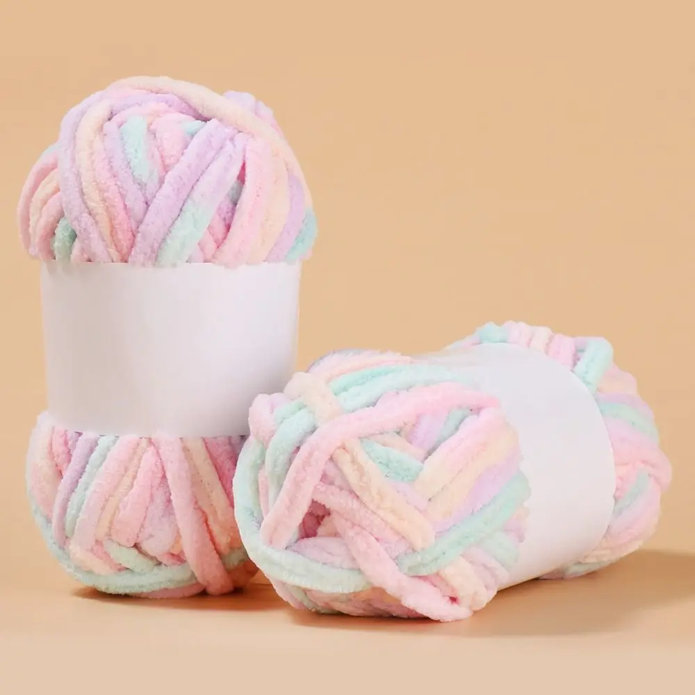 Thick Coarse Wool Thread for DIY Crochet Scarf