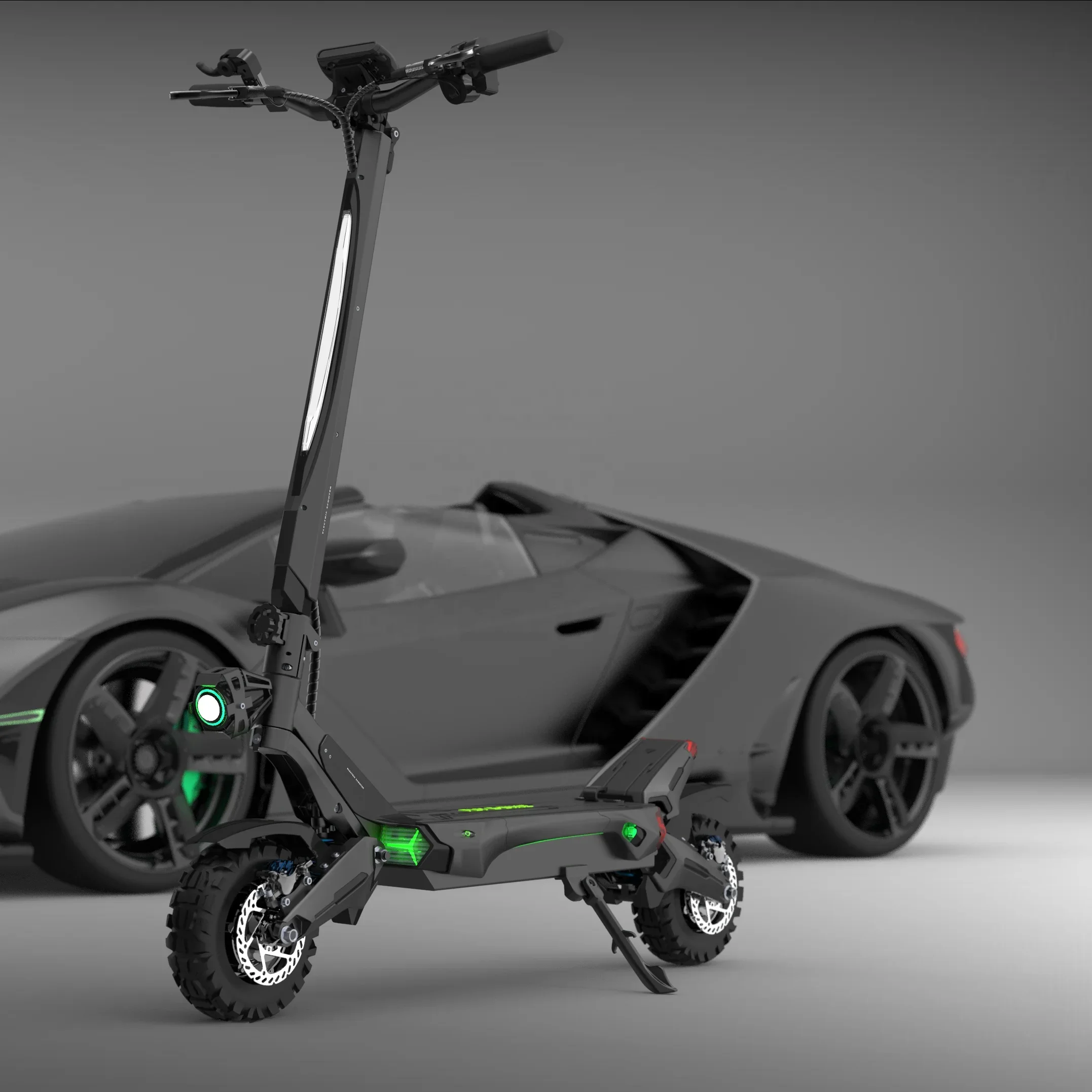 Nanrobot 2000W N6 Potente E-Scooter Anteriore E Posteriore Doppio Motore Elettrico Scootercustom