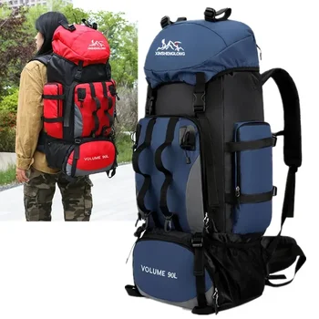90L Waterproof Hiking Backpack 1