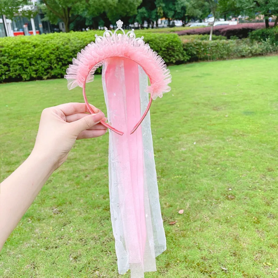 ヘアアクセサリー PRINCESS RIBBON HAIRBAND Cute Ribbon Princess Hairband Girls Boutique Bowknot