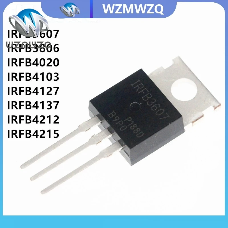 10 Pezzi IRFB4127 FB4127 Transistor Mosfet TO-220 - Chip IC Circuito Integrato Nuovi Di Fabbrica