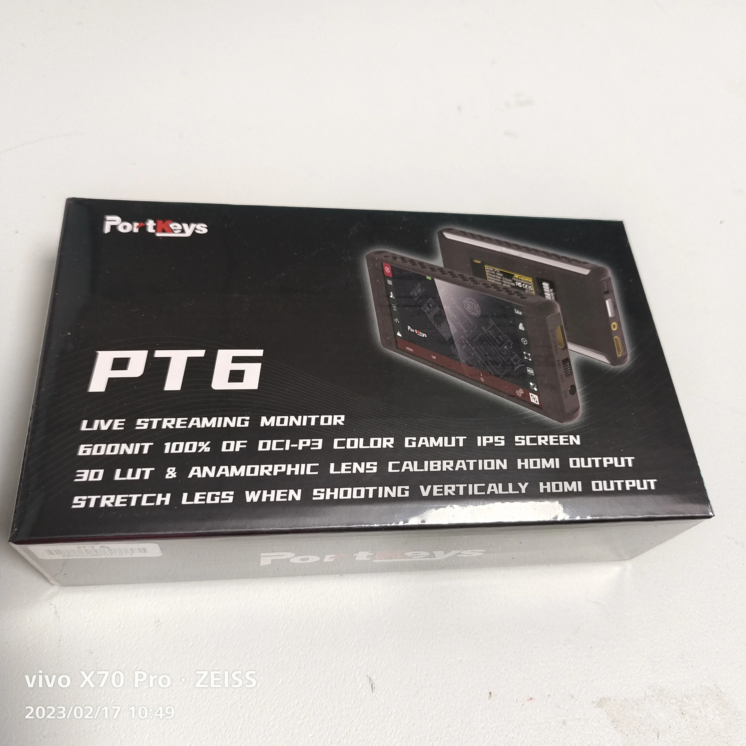 PortKeys PT6/BM5 III Monitor Control Touch Screen Support for DSLR Camera