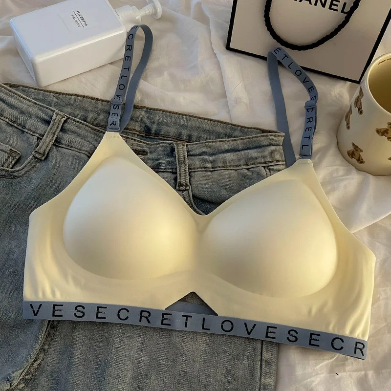 U-shaped Beautiful Back Bra For Women With Small Breasts Gathered And Expanded To Reveal Large Breasts New Letter Backless Bra