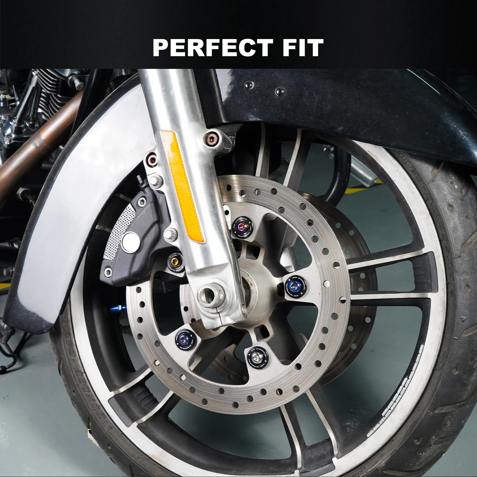 GBrakes 11.5 Floating Front Brake Rotor For Harley 2000-2014