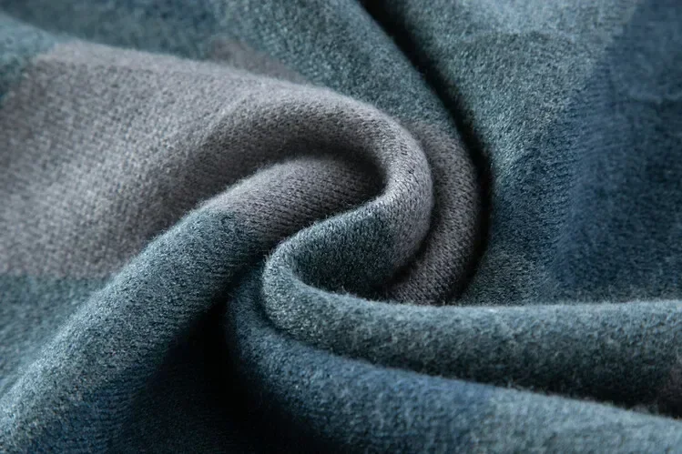New High Quality Men's  Fashion Business Casual Knitted Sweater Warm Pullover Tops Mens Clothes 6