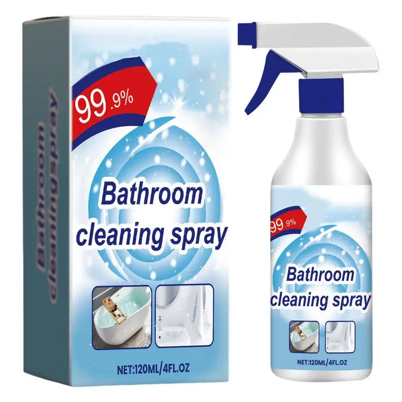 Bathroom Cleaner Spray 120ml Multifunctional Fresh Clean Spray Cleaner Bathroom Stain Remover Powerful Cleaning Tool For Home
