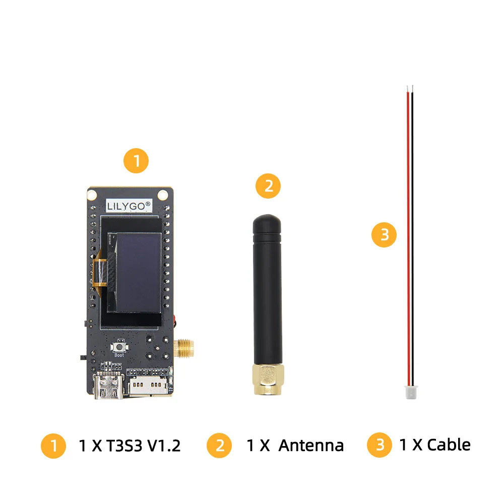 ® T3S3 MVSRS ESP32-S3 LoRa Development Board SX1262/SX1280 OLED Display Voice Co