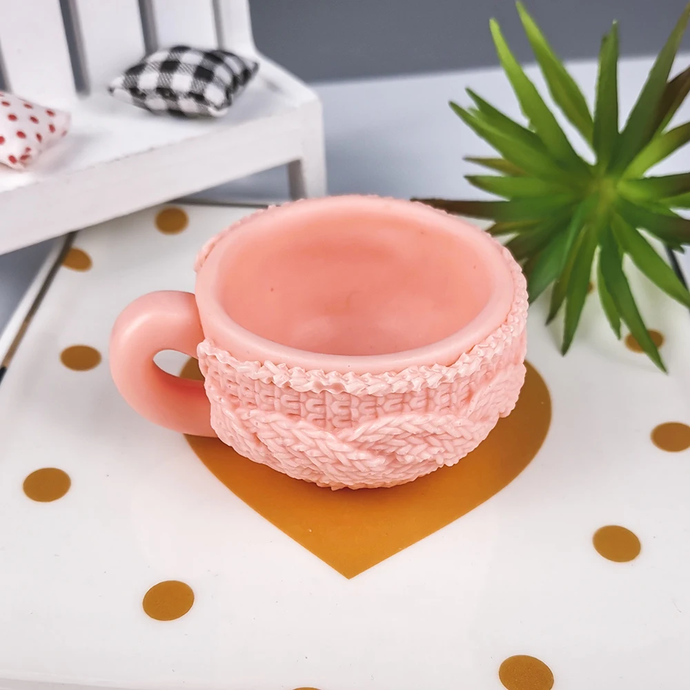 3D Coffee Cup Silicone Mold Soap Silicone Mold Resin Silicone Mold Soap  Making Resin Crafting Coffee Cup Soap Food Grade Mold Chocolate Mold 