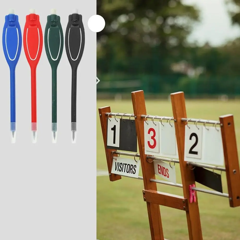 10 PCS Bunte Golf Scoring Bleistifte Neue Mehrzweck Kunststoff Tragbare Bleistift 2 H Radiergummi Marker Stift Sport Treffen – Detail 14