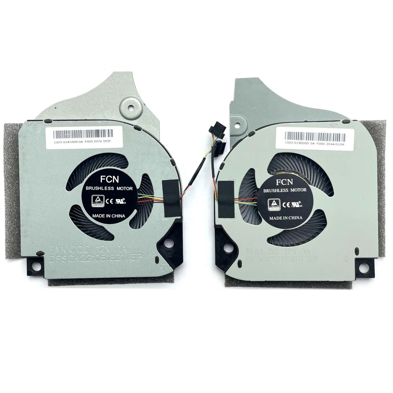 

CPU+GPU Cooling Fan 4-Pin Fans For DELL INSPIRON G5-5590 G7-7590 12V 006KT2 0C04TH