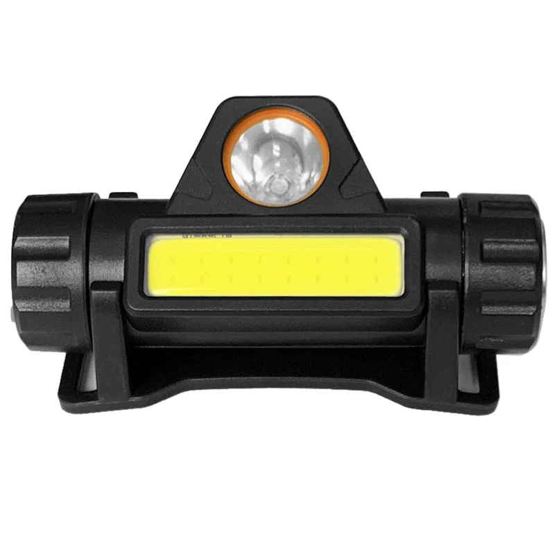 

Portable Mini XPE+COB LED Headlamp USB Rechargeable Camping Head Lamp Fishing Headlight Flashlight Built-in Battery Light