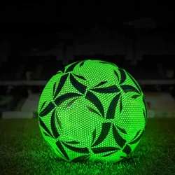 New Arrival Reflective Football LED Training Soccer Luminous Fluorescent Reflective Cool Luminous No. 5 Football For Adult