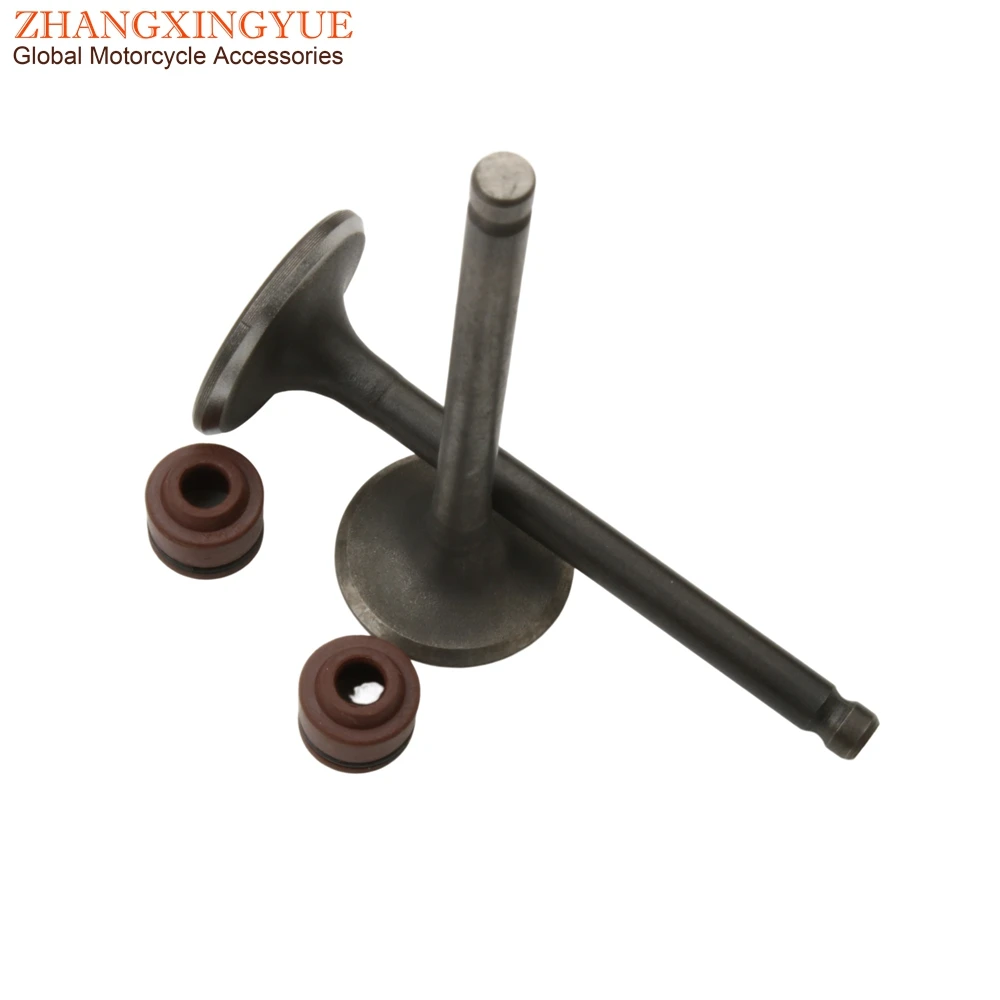 Scooter 2Pc Di Aspirazione E Scarico Valvole Per Sym 125 Orbita Violino 1 Megalo Super Duke Symply Tonik 125Cc 4 Tempi